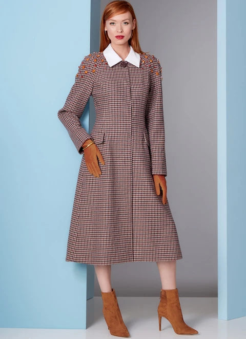 Easy Wear Chic Vogue Coat V1836