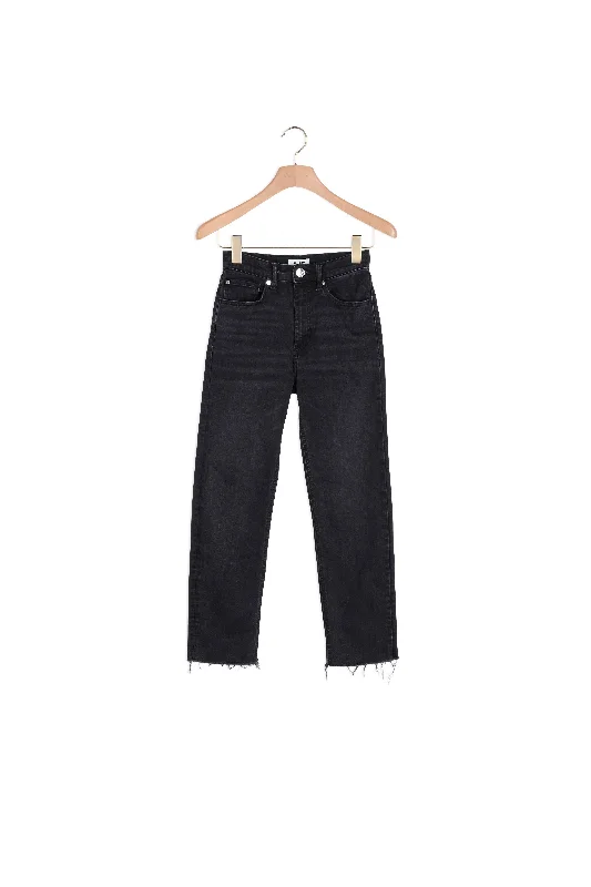 Chic Comfort Wear Jean droit à bords francs